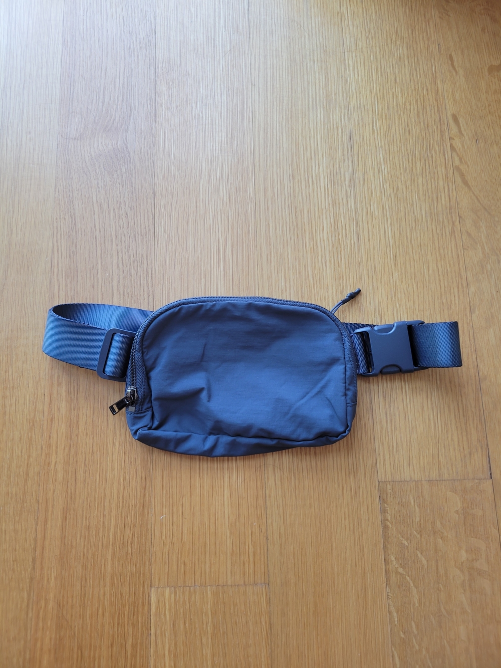Minimalist Grey/Blue Waist Bag - Sleek Everyday Carry
